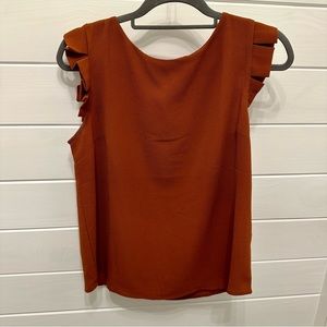 Burnt Orange Blouse